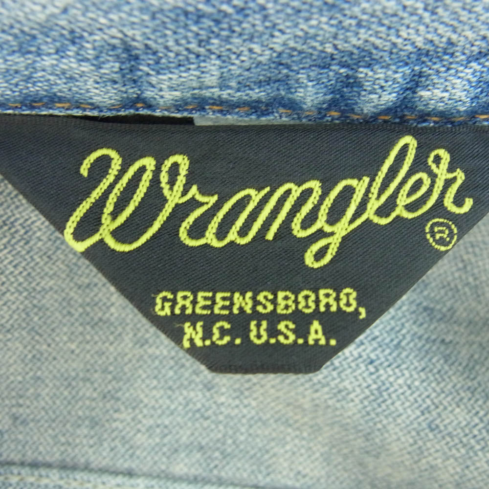 N.HOOLYWOOD エヌハリウッド 24SS 6241-WR01-020 pieces Wrangler DENIM JACKET ラングラー デニム ジャケット インディゴブルー系 36【新古品】【未使用】【中古】