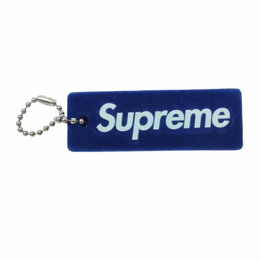 Supreme シュプリーム 11AW Flocked Puffy Keychain フロックド フロッキー パフィー パフィ キーチェーン ブルー ブルー系【新古品】【未使用】【中古】