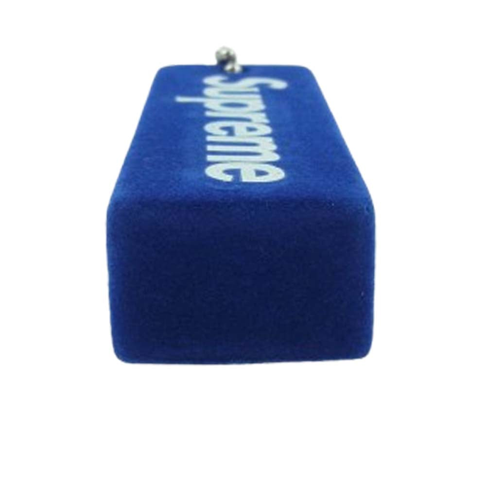 Supreme シュプリーム 11AW Flocked Puffy Keychain フロックド フロッキー パフィー パフィ キーチェーン ブルー ブルー系【新古品】【未使用】【中古】