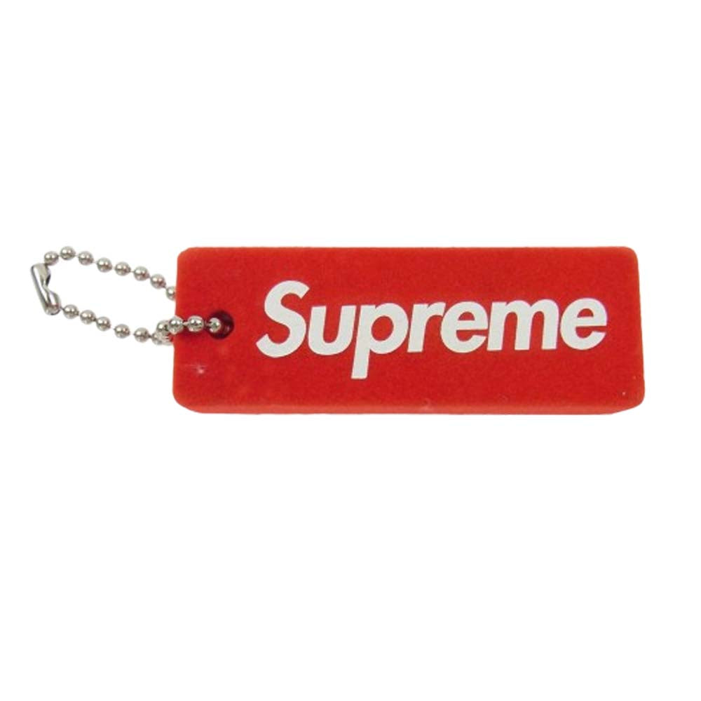 Supreme シュプリーム 11AW Flocked Puffy Keychain フロックド フロッキー パフィー パフィ キーチェーン レッド レッド系【新古品】【未使用】【中古】