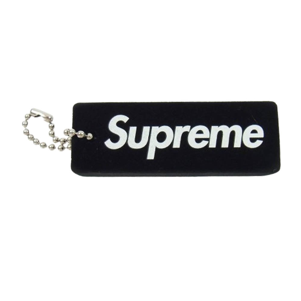 Supreme シュプリーム 11AW Flocked Puffy Keychain フロックド フロッキー パフィー パフィ キーチェーン ブラック ブラック系【新古品】【未使用】【中古】