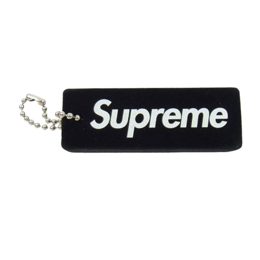 Supreme シュプリーム 11AW Flocked Puffy Keychain フロックド フロッキー パフィー パフィ キーチェーン ブラック ブラック系【新古品】【未使用】【中古】