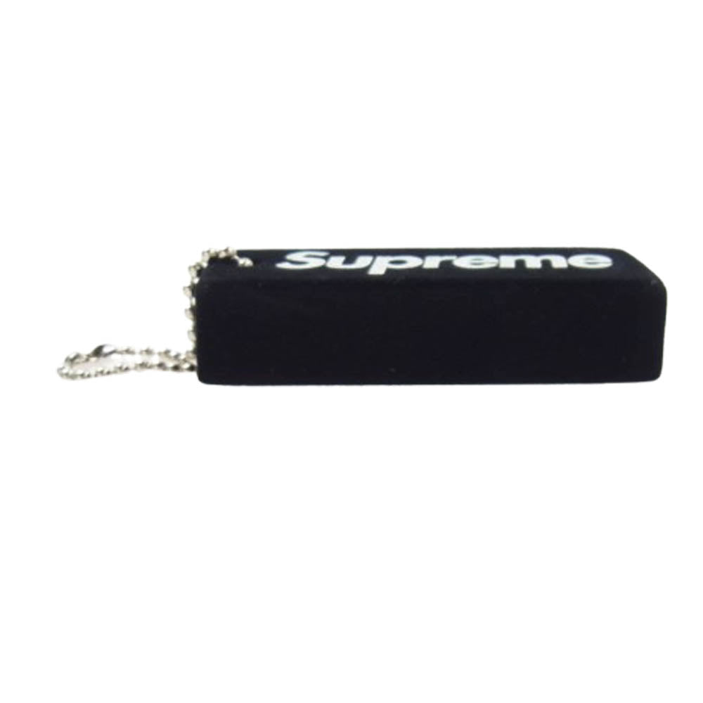 Supreme シュプリーム 11AW Flocked Puffy Keychain フロックド フロッキー パフィー パフィ キーチェーン ブラック ブラック系【新古品】【未使用】【中古】