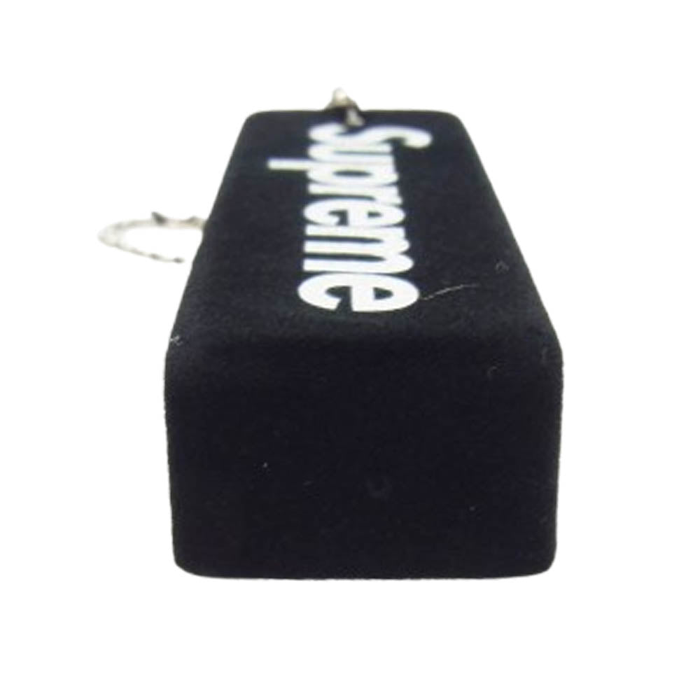 Supreme シュプリーム 11AW Flocked Puffy Keychain フロックド フロッキー パフィー パフィ キーチェーン ブラック ブラック系【新古品】【未使用】【中古】