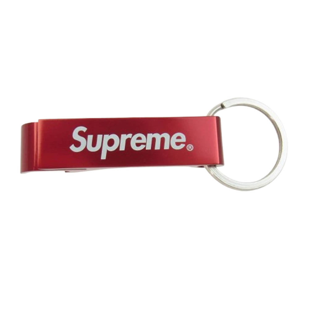 Supreme シュプリーム 09SS Bottle Opener Keychain ロゴ ボトルオープナー キーチェーン キーホルダー レッド系【新古品】【未使用】【中古】