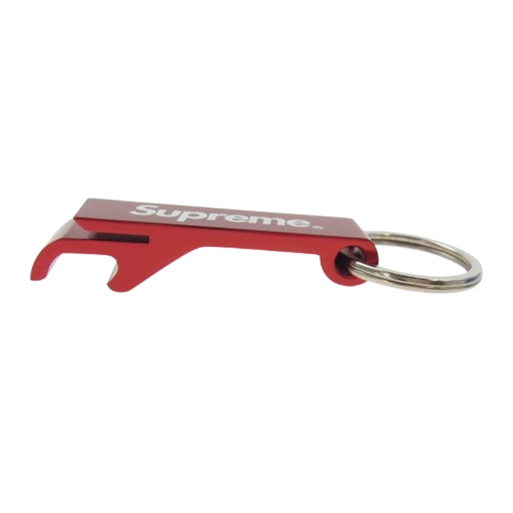Supreme シュプリーム 09SS Bottle Opener Keychain ロゴ ボトルオープナー キーチェーン キーホルダー レッド系【新古品】【未使用】【中古】