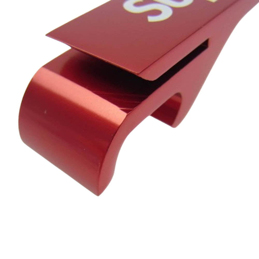 Supreme シュプリーム 09SS Bottle Opener Keychain ロゴ ボトルオープナー キーチェーン キーホルダー レッド系【新古品】【未使用】【中古】