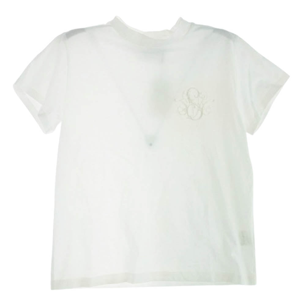 セブン テン 刺繍 半袖 Tシャツ ホワイト ホワイト系 M【中古】