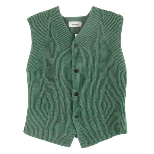 ミースロエ MWNT232031 畔編み ニット ベスト グリーン グリーン系 F【中古】