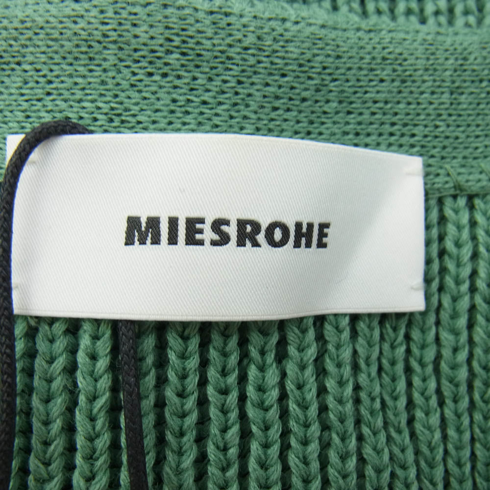 ミースロエ MWNT232031 畔編み ニット ベスト グリーン グリーン系 F【中古】