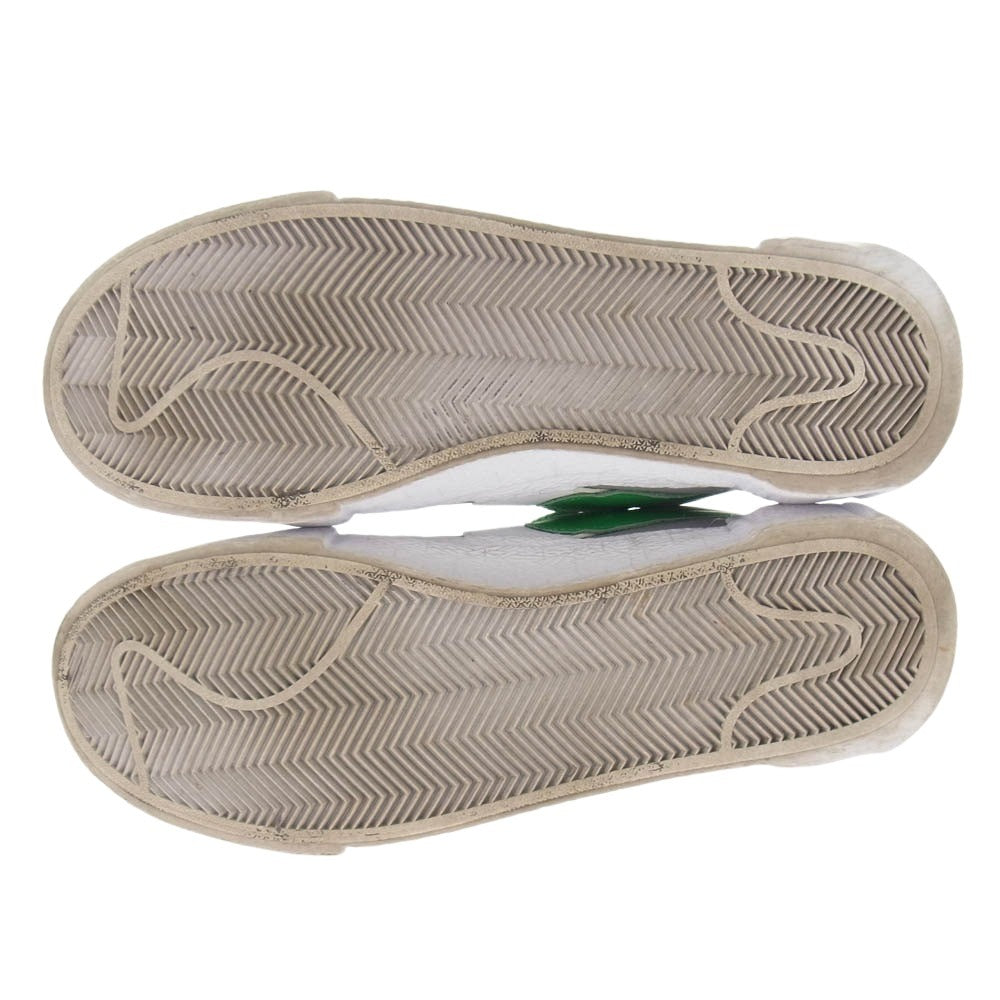 NIKE ナイキ DD1877-001 sacai Blazer Low Classic Green サカイ ブレーザー ロー クラシック グリーン ローカット スニーカー 27cm【中古】