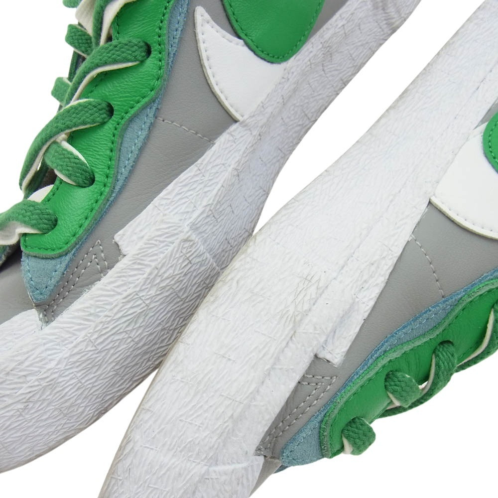 NIKE ナイキ DD1877-001 sacai Blazer Low Classic Green サカイ ブレーザー ロー クラシック グリーン ローカット スニーカー 27cm【中古】