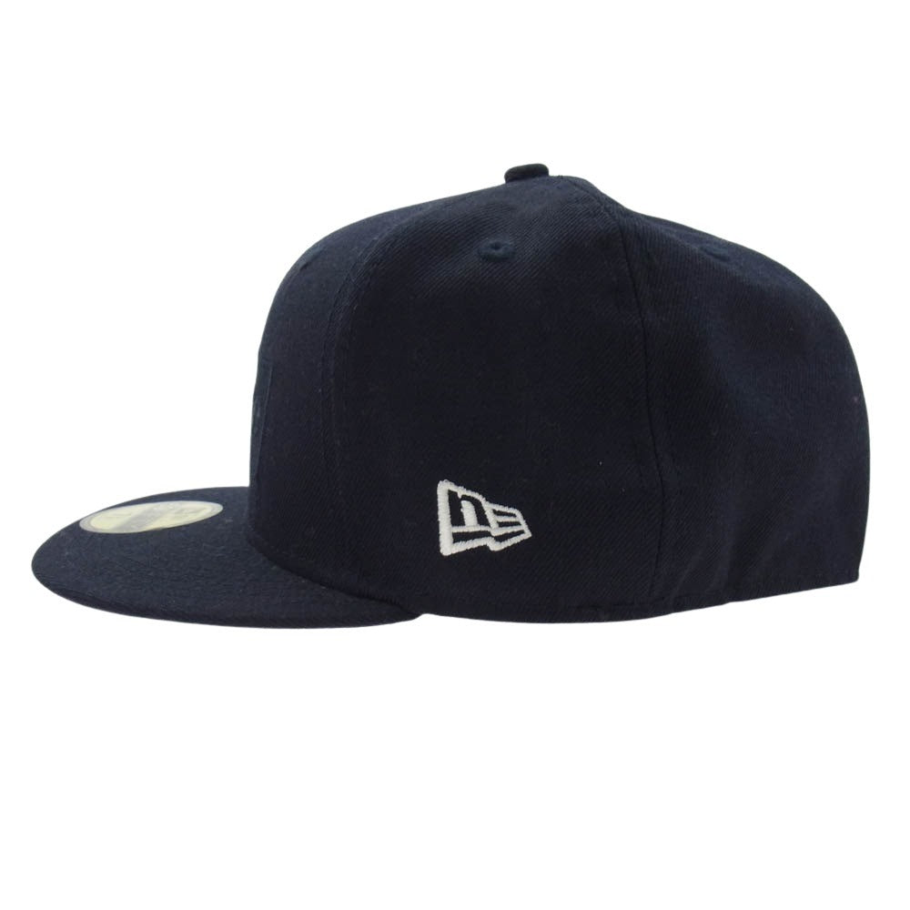 Supreme シュプリーム New Era Tonal Box Logo CAP ニューエラ ボックス ロゴ キャップ 帽子 ダークネイビー系【中古】
