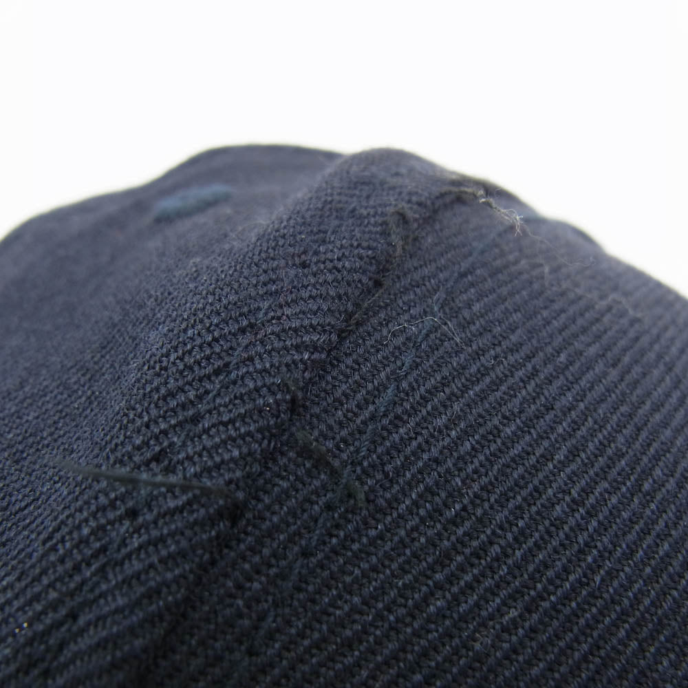 Supreme シュプリーム New Era Tonal Box Logo CAP ニューエラ ボックス ロゴ キャップ 帽子 ダークネイビー系【中古】