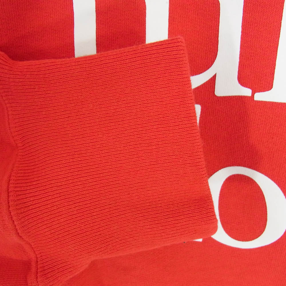 RATS ラッツ FULL BLOOD-002 15周年 記念 UNDERCOVER アンダーカバー NEIGHBORHOOD ネイバーフッド M&M COSTOM peRFORMANCE エムアンドエムカスタムパフォーマンス WTAPS ダブルタップス FLOOD BLOOD CREW NECK クルーネック スウェット レッド系 S【美品】【中古】