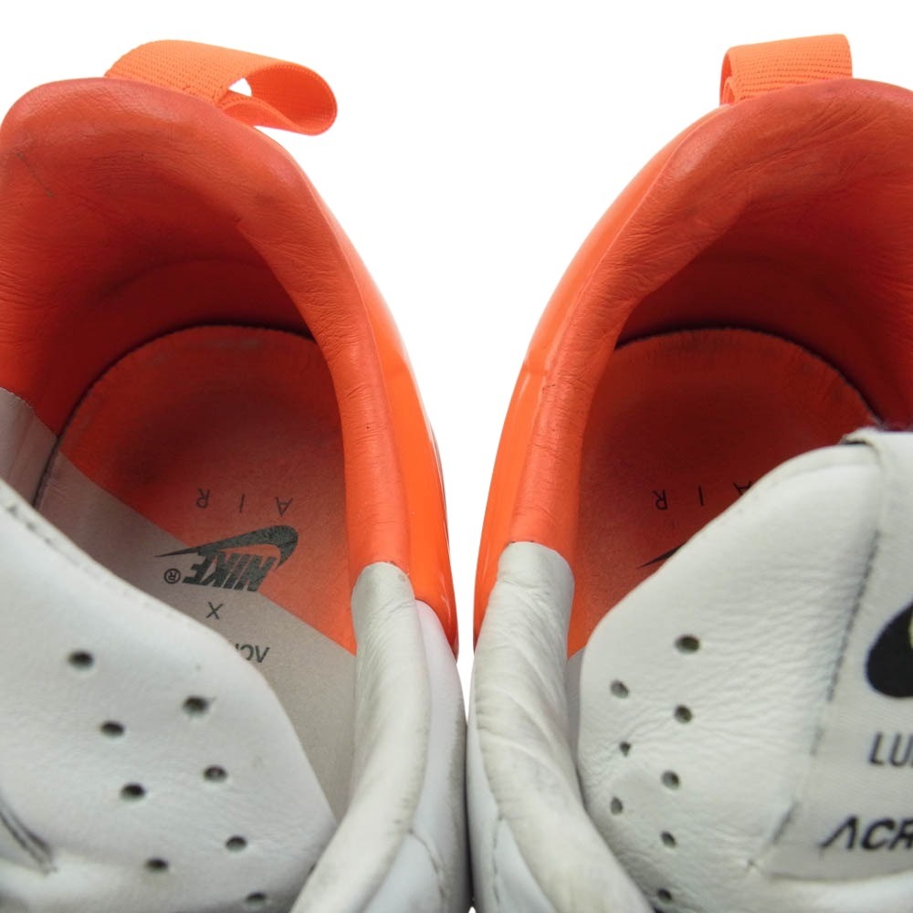 NIKE ナイキ 698699-116 Acronym Lunar Force 1 Low White Bright Crimson アクロニウム ルナ フォース 1 ロー ホワイト ブライト クリムゾン ホワイト系 27cm【中古】