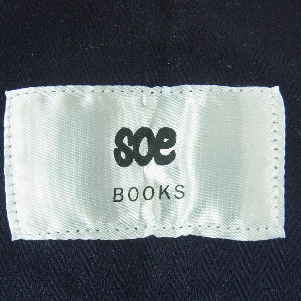 soe ソーイ 1874-60-010 Basic Skate Slacks Pants ベーシック スケート スラックス パンツ 日本製 ネイビー系  0【中古】