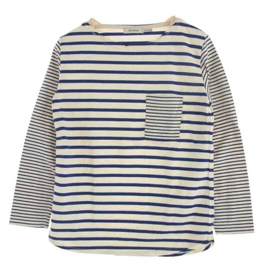 nonnative ノンネイティブ NN-C2506 SAILOR BOAT LS COTTON BORDER JERSEY ボーダー カットソー ブルー系 1【美品】【中古】