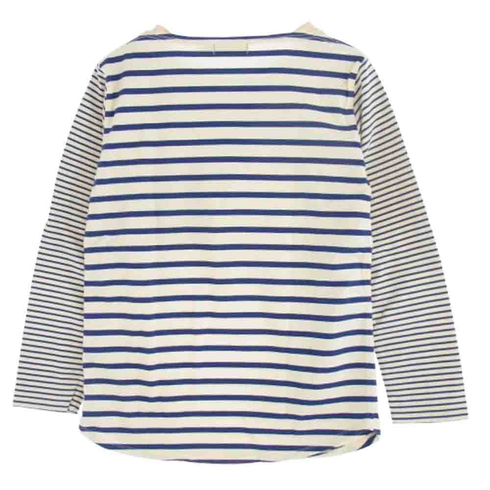 nonnative ノンネイティブ NN-C2506 SAILOR BOAT LS COTTON BORDER JERSEY ボーダー カットソー ブルー系 1【美品】【中古】