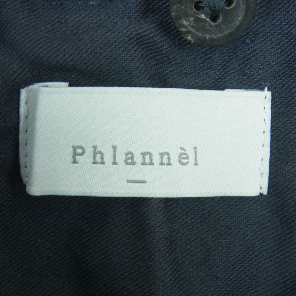 フランネル BBZ2092402A0003 2タック ウール ツイード パンツ 日本製 グレー系 2【中古】