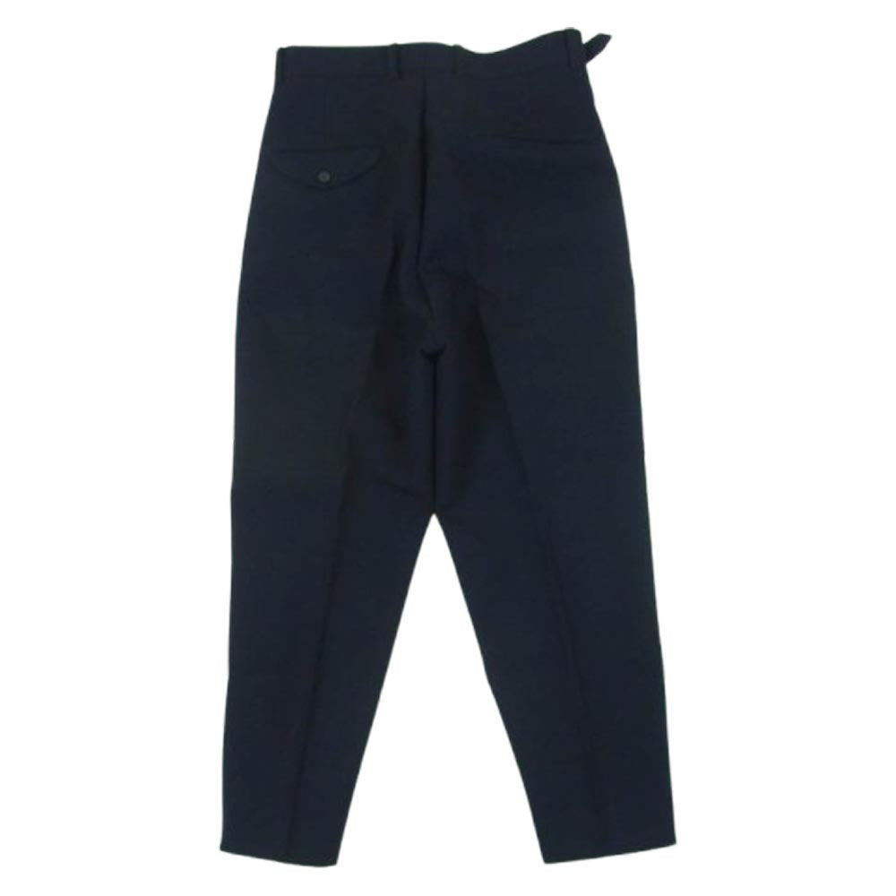 フランネル BBZ2092402A0001 2タック ウール パンツ 日本製 ダークネイビー系 2【中古】