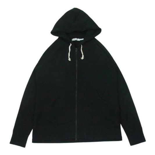 nonnative ノンネイティブ NN-C2601 DWELLER HOODED FULL ZIP COTTON SWEAT ジップ パーカー 日本製 ブラック系 1【中古】
