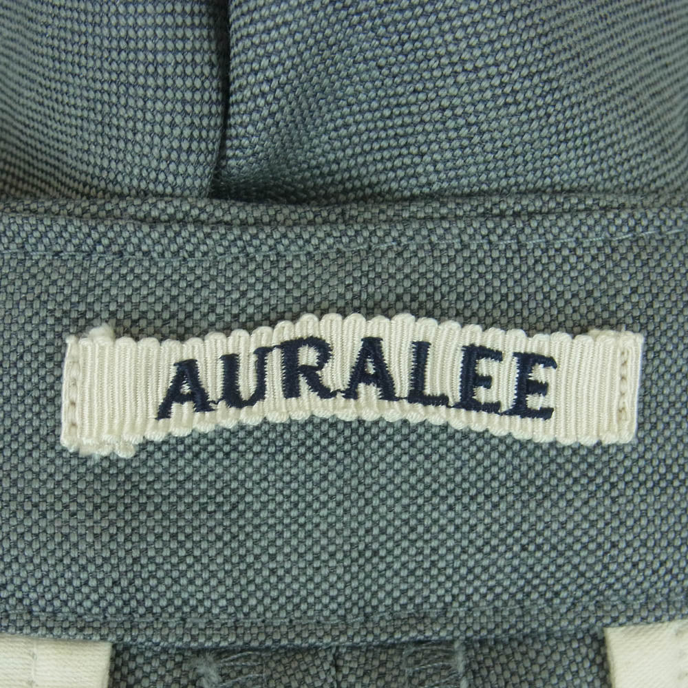 AURALEE オーラリー A6SP02WM superfine wool mohair pants スーパーファイン ウール モヘア パンツ 日本製 グレー系 3【中古】