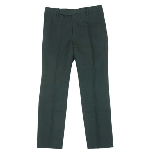 AURALEE オーラリー A8AP04MG WOOL KID MOHAIR GABARDINE NARROW SLACKS スラックス パンツ 日本製 グレー系 3【中古】