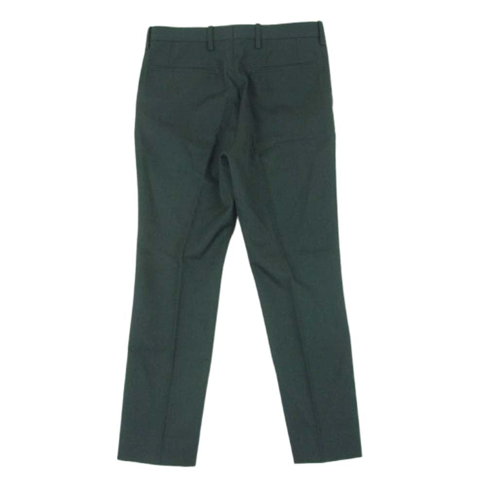AURALEE オーラリー A8AP04MG WOOL KID MOHAIR GABARDINE NARROW SLACKS スラックス パンツ 日本製 グレー系 3【中古】