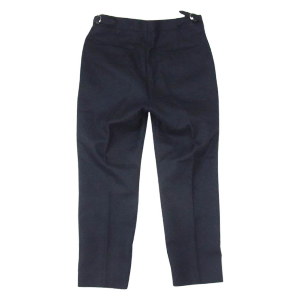 AURALEE オーラリー A8AP04LM LIGHT MELTON SLACKS スラックス パンツ ネイビー系 3【中古】