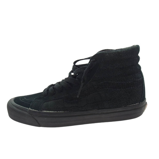 VANS バンズ WTAPS ダブルタップス スケート ハイ スニーカー 青みがかったグリーン系 26.5cm【中古】