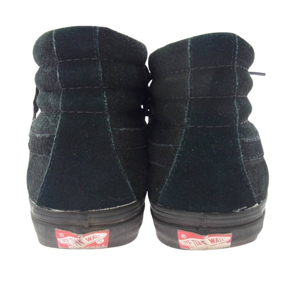 VANS バンズ WTAPS ダブルタップス スケート ハイ スニーカー 青みがかったグリーン系 26.5cm【中古】