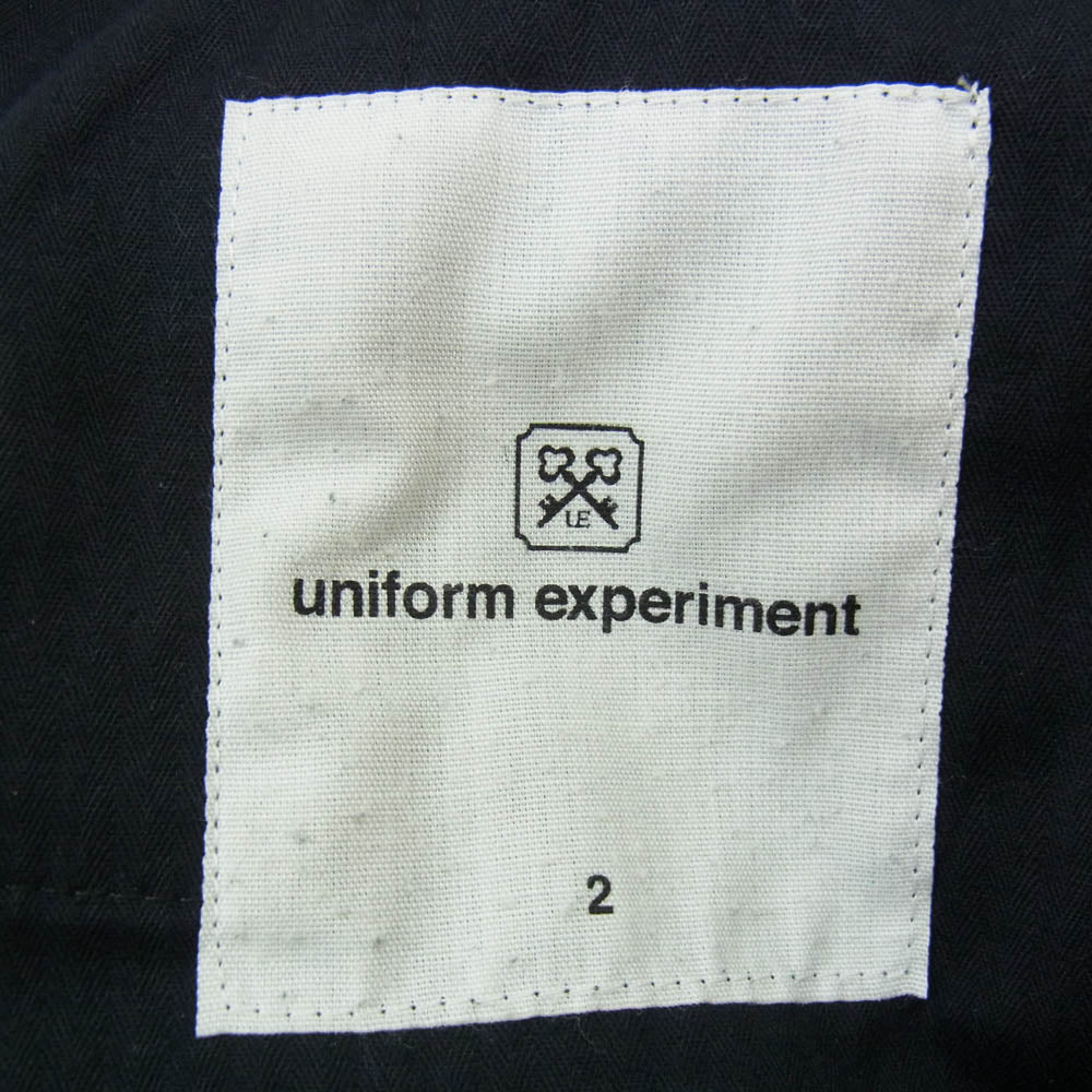 uniform experiment ユニフォームエクスペリメント UE-212009 TR STRETCH SLIM FIT SLACKS フィット スラックス パンツ グレー系 2【中古】