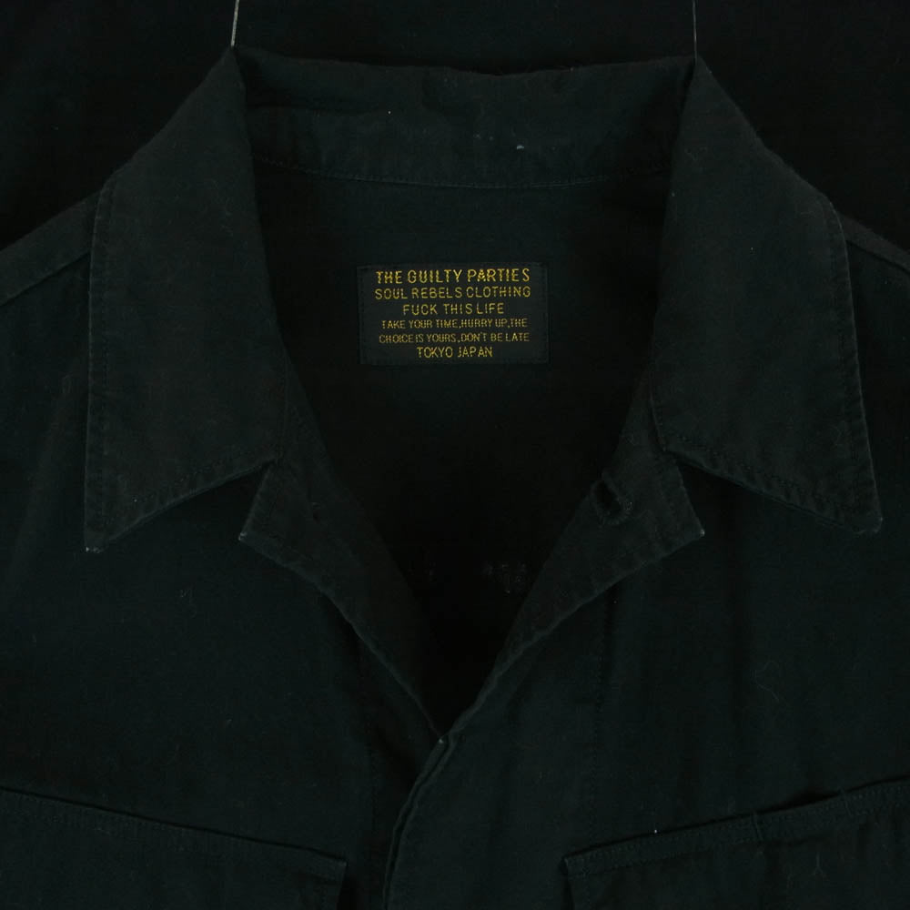 WACKO MARIA ワコマリア 天国東京 FATIGUE JACKET マリア プリント