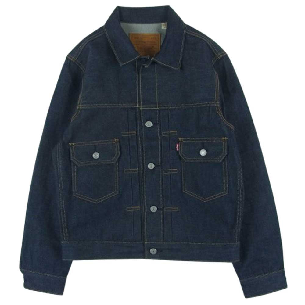 Levi's リーバイス PC9-0022T-0000 PREMIUM TRUCKER BIGE 2nd トラッカー デニム ジャケット インディゴブルー系 XS【美品】【中古】