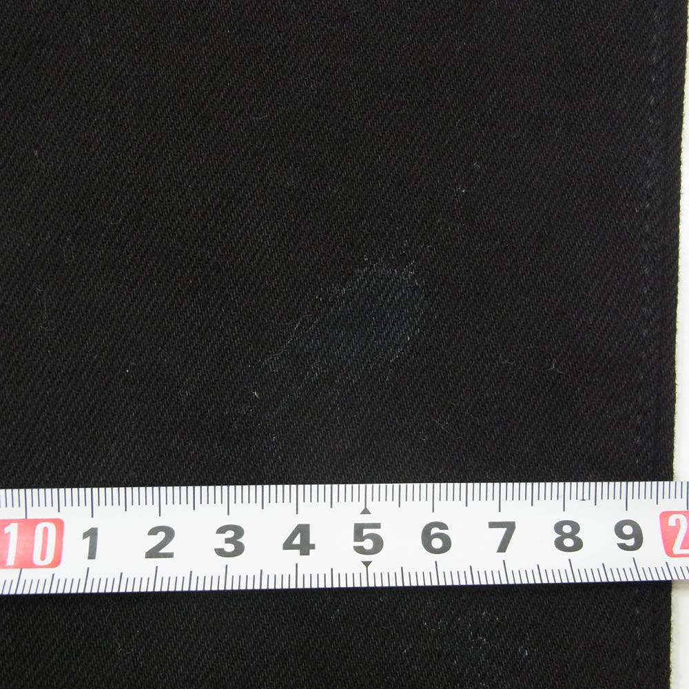 HYSTERIC GLAMOUR ヒステリックグラマー MND-HYS003 ×MINEDENIM F.Black STR 5pocket OWS マインデニム ブラック デニム パンツ ブラック系 29【中古】