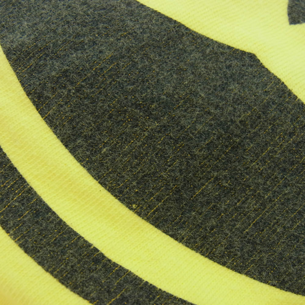 STUSSY ステューシー ロゴ プリント 半袖 Tシャツ イエロー系 M【中古】