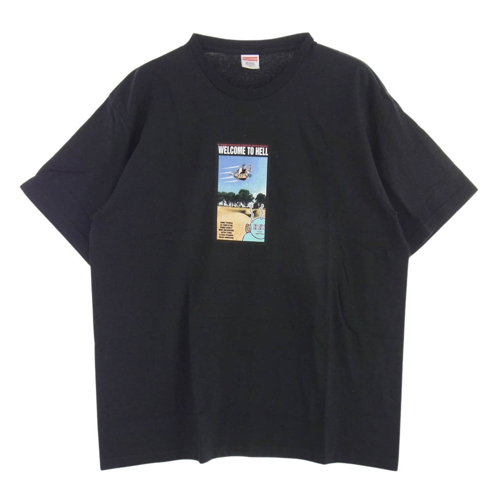 Supreme シュプリーム 24ss toy machine welcome to hell Tee トイマシーン ウェルカム トゥ ヘル Tシャツ ブラック系 XL【極上美品】【中古】