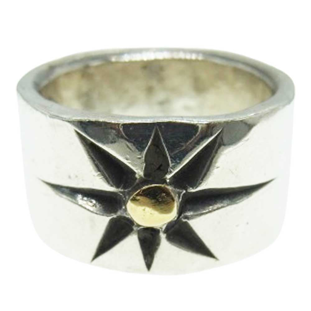 BIGHAND ビッグハンド ギャランティ付属 SUN RING サンリング No.3797 シルバー系 19号【中古】