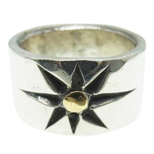 BIGHAND ビッグハンド ギャランティ付属 SUN RING サンリング No.3797 シルバー系 19号【中古】