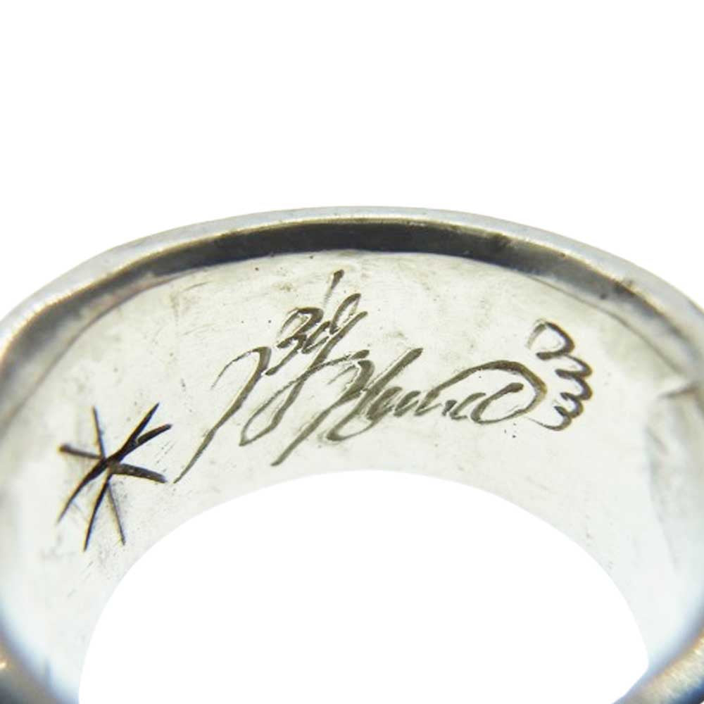 BIGHAND ビッグハンド ギャランティ付属 SUN RING サンリング No.3797 シルバー系 19号【中古】