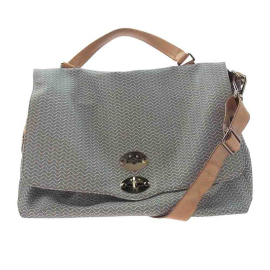 ZANELLATO ザネラート ポスティーナ ブランディーン 2WAY ハンド ショルダー メッセンジャー バッグ【中古】