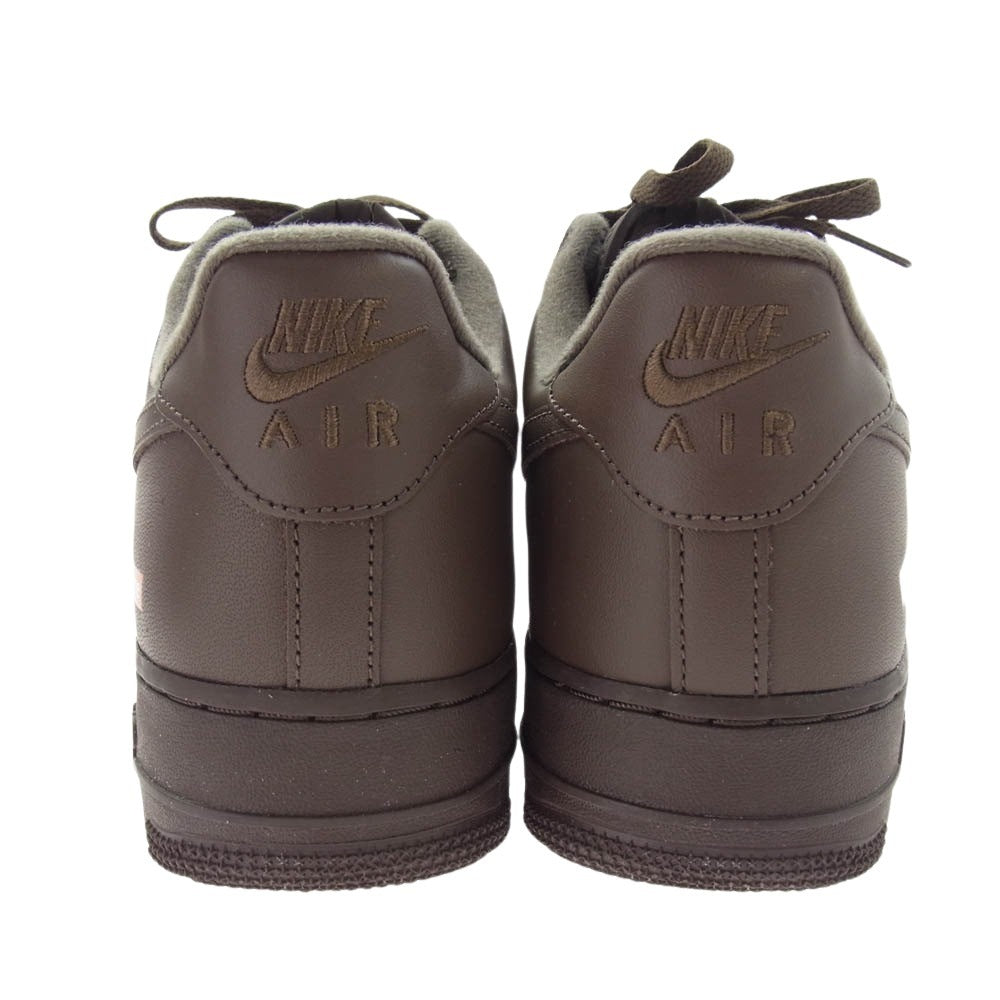 Supreme シュプリーム 23AW CU9225-200 Nike AIR FORCE 1 LOW BAROQUE BROWN ナイキ エアフォース 1 ロー スニーカー ブラウン系 27.5cm【極上美品】【中古】