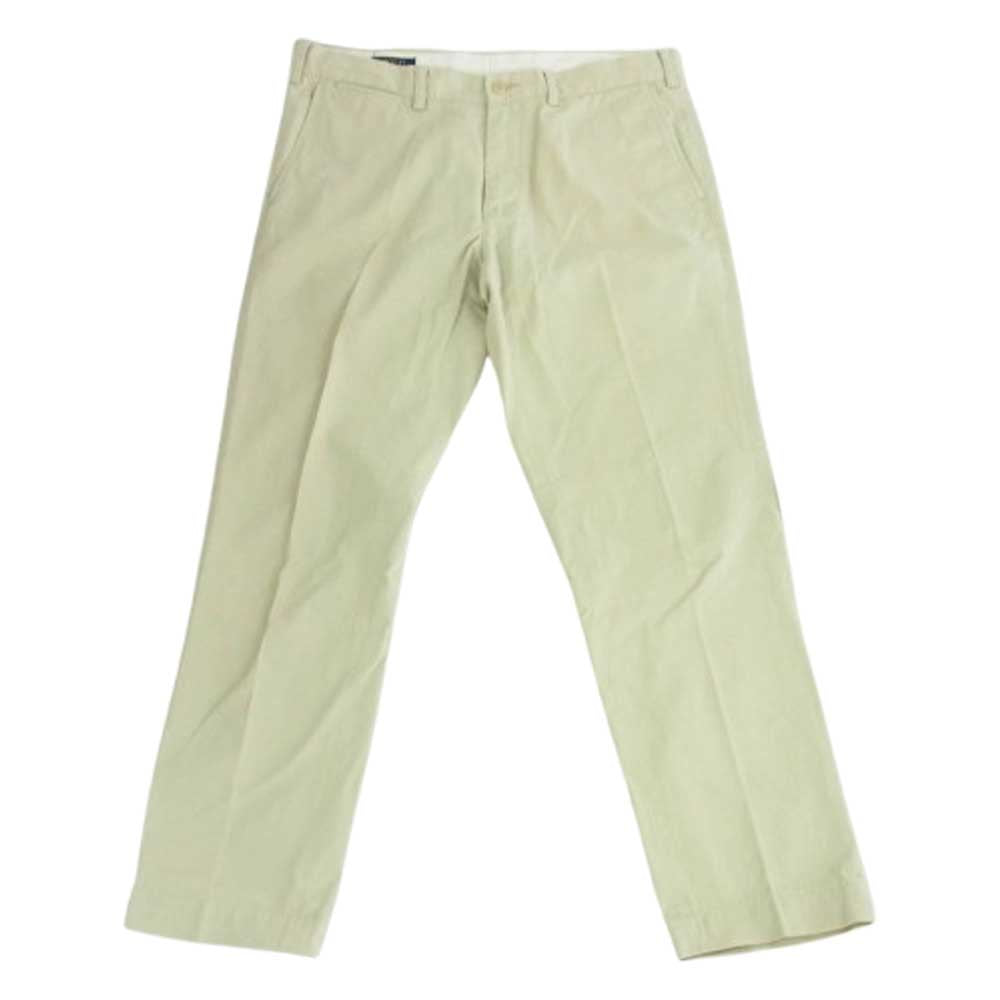 POLO RALPH LAUREN ポロ・ラルフローレン SLIM FIT チノ パンツ ベージュ系【中古】
