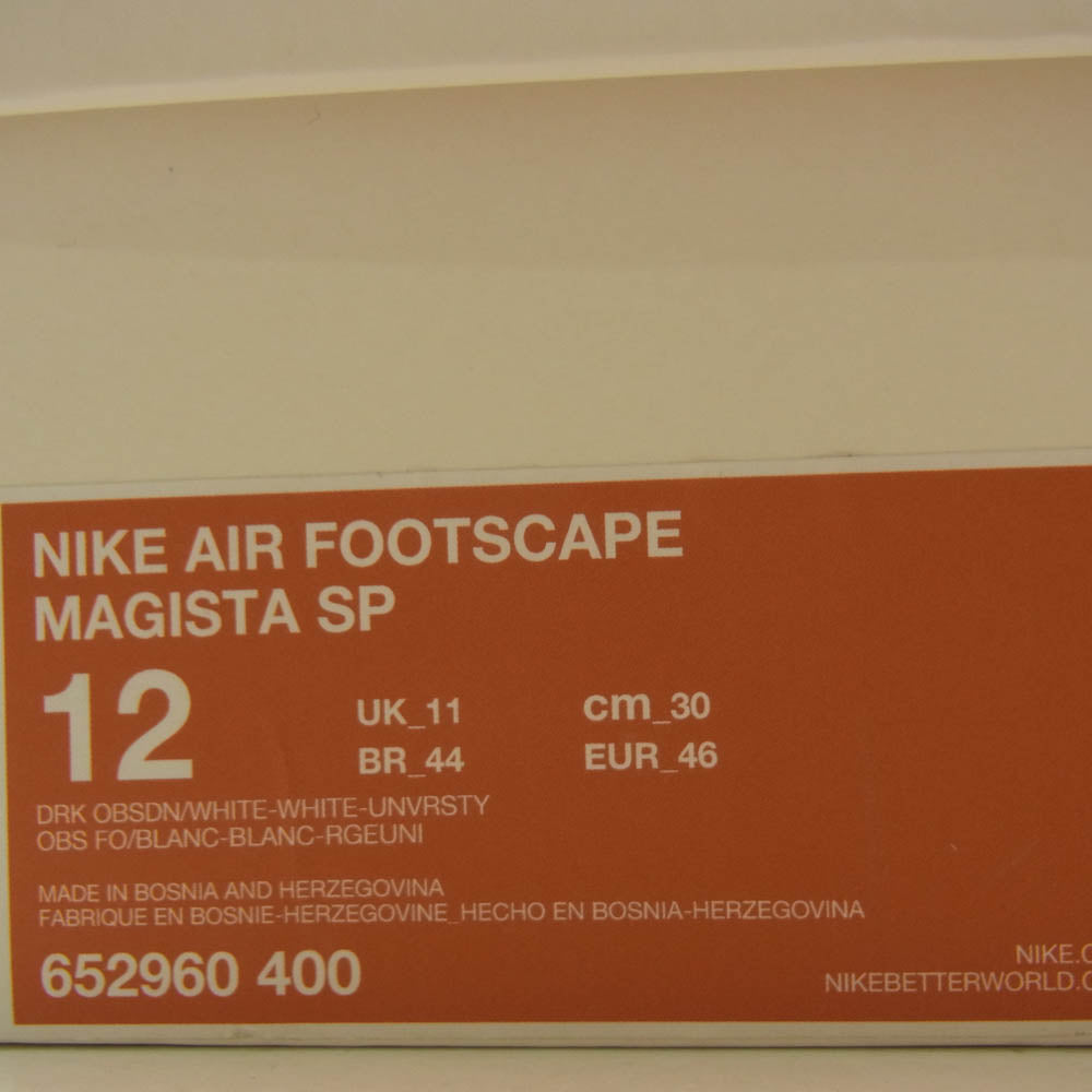 NIKE ナイキ 652960-400 Air Footscape Magista エア フットスケープ マジスタ ハイカット スニーカー 30cm【中古】