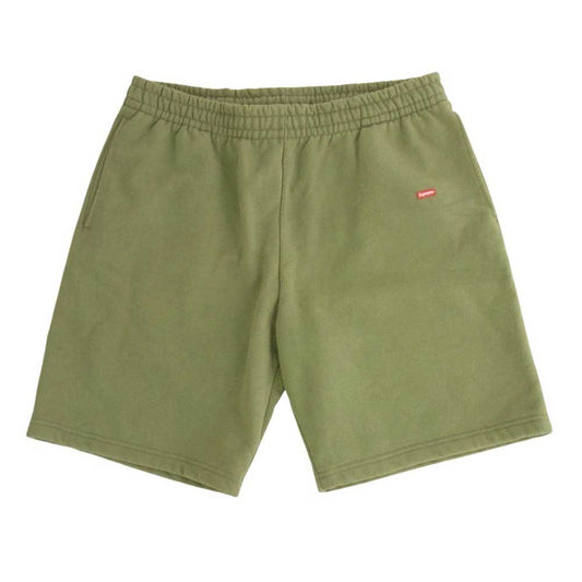 Supreme シュプリーム 23AW Small Box Sweatshort スモール ボックス ロゴ スウェット ショーツ ショート パンツ カーキ系 XL【中古】