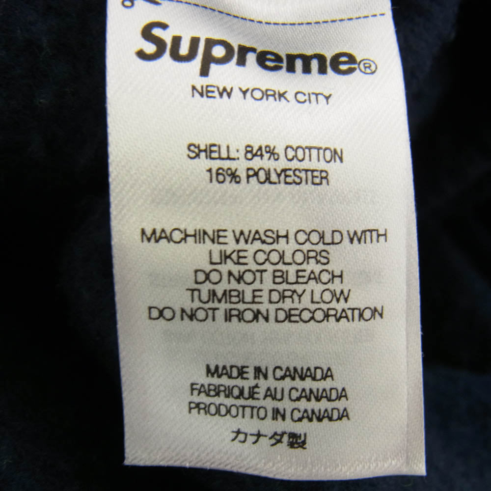 Supreme シュプリーム 23SS Small Box Baggy Cargo Sweatshort スモール ボックス ロゴ バギー カーゴ スウェット ショーツ ショート パンツ ダークネイビー系 XL【中古】