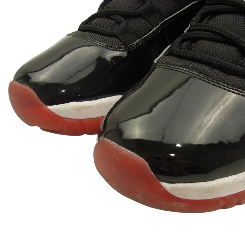 NIKE ナイキ 378037-061 Air Jordan 11 Retro Bred エアジョーダン11 ブレッド ハイカット スニーカー ブラック系 29.5cm【中古】