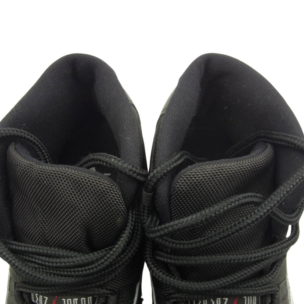 NIKE ナイキ 378037-061 Air Jordan 11 Retro Bred エアジョーダン11 ブレッド ハイカット スニーカー ブラック系 29.5cm【中古】