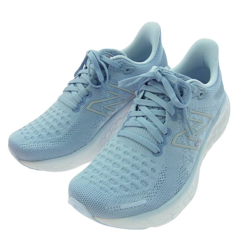 NEW BALANCE ニューバランス W1080C12 Fresh Foam フレッシュフォーム ランニングシューズ スニーカー ライトブルー系 24cm【新古品】【未使用】【中古】